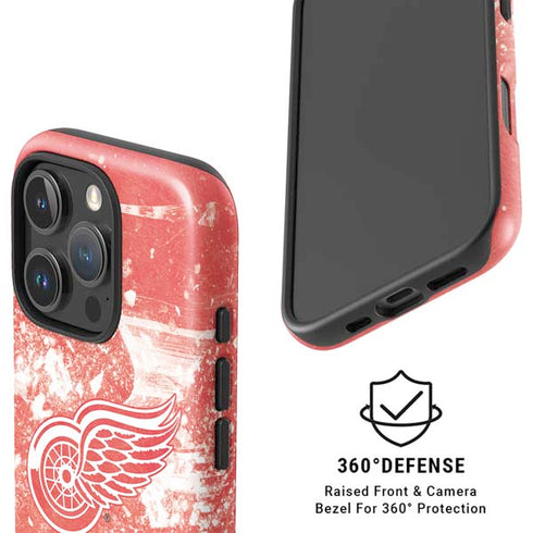 NHL Detroit Red Wings Frozen iPhone 16 Pro Max Magsafe Impact Case