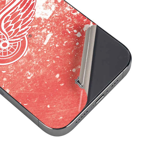NHL Detroit Red Wings Frozen iPhone 16 Pro Skin