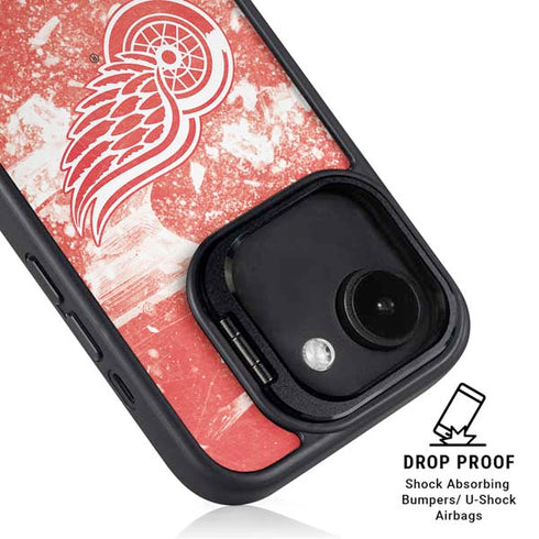 NHL Detroit Red Wings Frozen iPhone 16e Kickstand Case