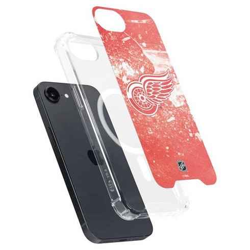 NHL Detroit Red Wings Frozen iPhone 16e MagSafe Case