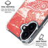 NHL Detroit Red Wings Frozen iPhone 17 Clear Case