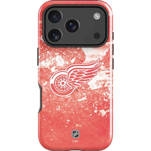 NHL Detroit Red Wings Frozen iPhone 18 Pro Impact Case