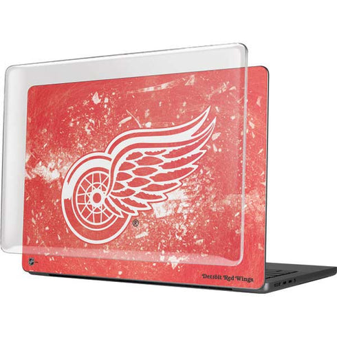 NHL Detroit Red Wings Frozen MacBook Pro 14in (2021-24) Case plus Skin
