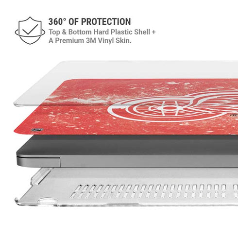 NHL Detroit Red Wings Frozen MacBook Cases