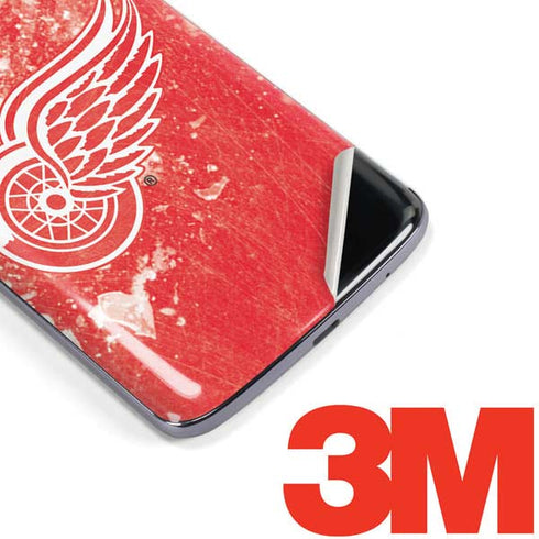 NHL Detroit Red Wings Frozen Moto E5 Plus Skin