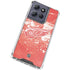 NHL Detroit Red Wings Frozen Moto G 5G (2025) Clear Case