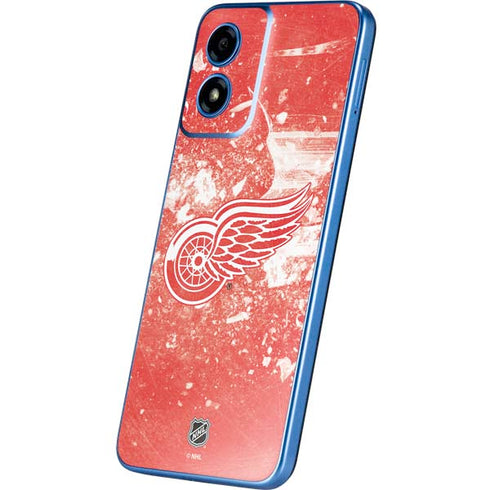 NHL Detroit Red Wings Frozen Moto G Play 4G (2024) Skin