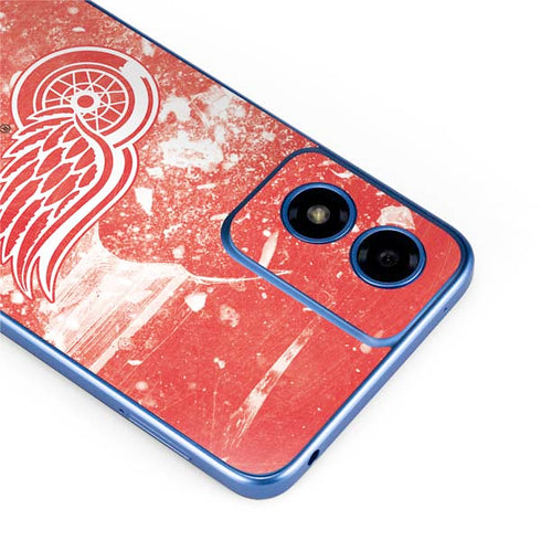 NHL Detroit Red Wings Frozen Moto G Play 4G (2024) Skin