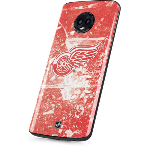 NHL Detroit Red Wings Frozen Moto G6 Skin