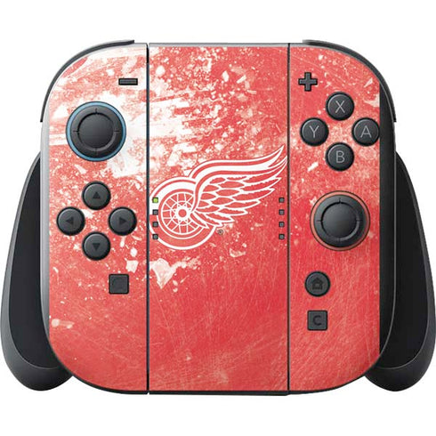NHL Detroit Red Wings Frozen Nintendo Switch 2 (2025) with Joy-Con Skin