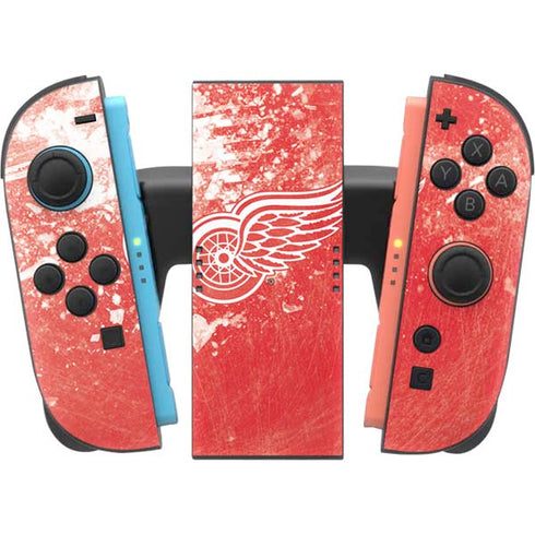 NHL Detroit Red Wings Frozen Nintendo Switch 2 (2025) Joy-Con Controller Skin
