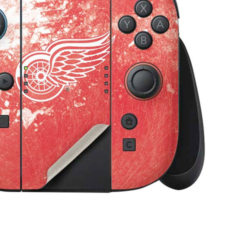 NHL Detroit Red Wings Frozen Nintendo Switch 2 (2025) Joy-Con Controller Skin