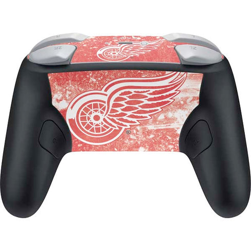NHL Detroit Red Wings Frozen Nintendo Switch 2 (2025) Pro Controller Skin