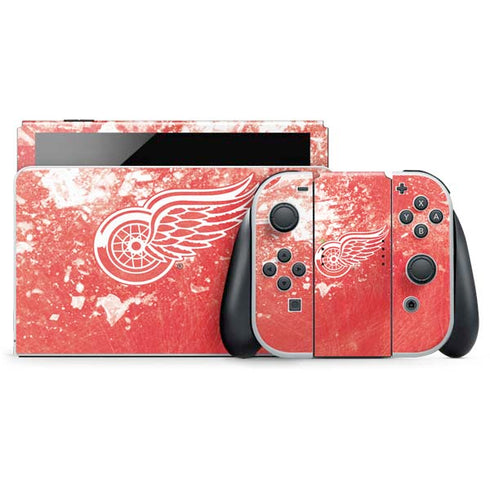 NHL Detroit Red Wings Frozen Nintendo Skins