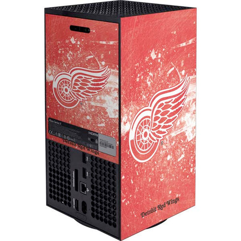 NHL Detroit Red Wings Frozen XBox Series X Digital Edition Bundle Skin