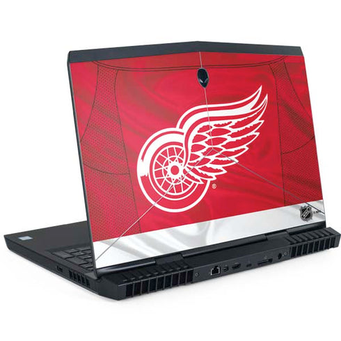 NHL Detroit Red Wings Home Jersey Dell Alienware Skin