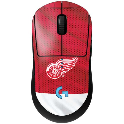 NHL Detroit Red Wings Home Jersey G Pro Wireless Gaming Mouse Skin
