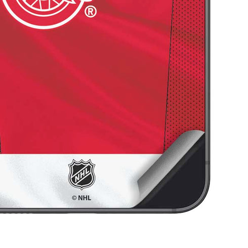 NHL Detroit Red Wings Home Jersey Galaxy A16 5G Skin