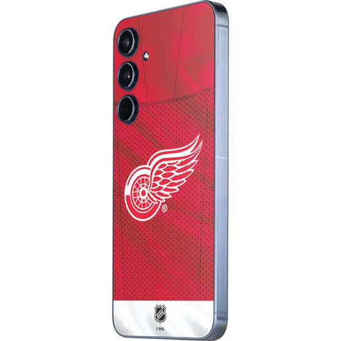 NHL Detroit Red Wings Home Jersey Galaxy A35 5G Skin