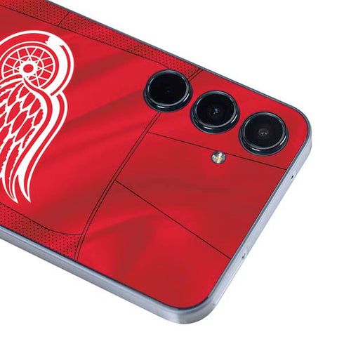 NHL Detroit Red Wings Home Jersey Galaxy A36 5G Skin
