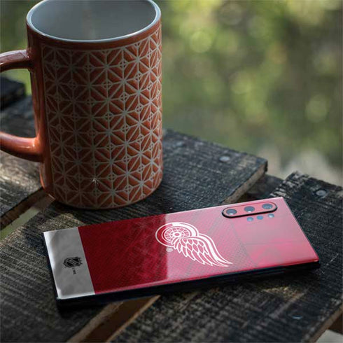 NHL Detroit Red Wings Home Jersey Galaxy Note 10 Plus Skin