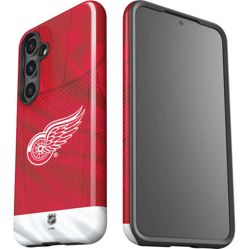 NHL Detroit Red Wings Home Jersey Galaxy S25 Impact Case