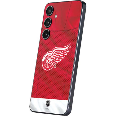 NHL Detroit Red Wings Home Jersey Galaxy S25 Plus Skin