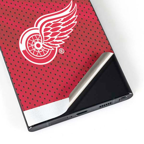 NHL Detroit Red Wings Home Jersey Galaxy S24 Ultra Skin