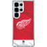 NHL Detroit Red Wings Home Jersey Galaxy S25 Ultra Clear Case