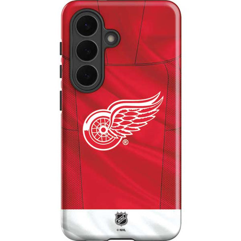 NHL Detroit Red Wings Home Jersey Galaxy S26 Plus Impact Case