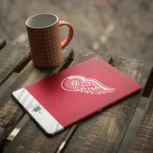 NHL Detroit Red Wings Home Jersey iPad Skins