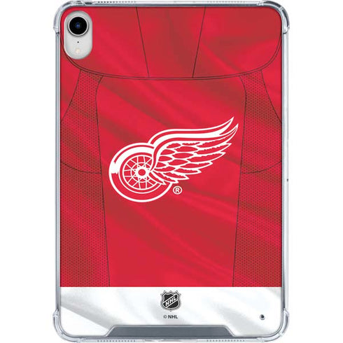 NHL Detroit Red Wings Home Jersey iPad 11th Gen (2025) Clear Case