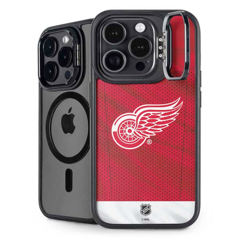 NHL Detroit Red Wings Home Jersey iPhone 13 Pro Max Kickstand Case