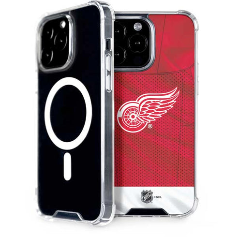 NHL Detroit Red Wings Home Jersey iPhone Cases
