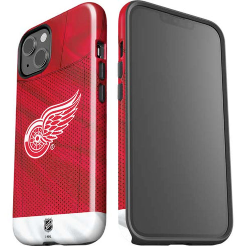 NHL Detroit Red Wings Home Jersey iPhone 15 Impact Case