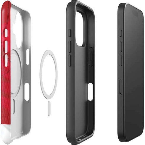 NHL Detroit Red Wings Home Jersey iPhone 16 Plus Magsafe Impact Case