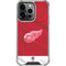 NHL Detroit Red Wings Home Jersey iPhone 16 Pro Clear Case