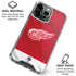 NHL Detroit Red Wings Home Jersey iPhone 16 Pro Clear Case