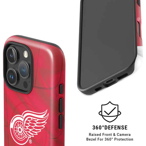 NHL Detroit Red Wings Home Jersey iPhone 16 Pro Max Magsafe Impact Case