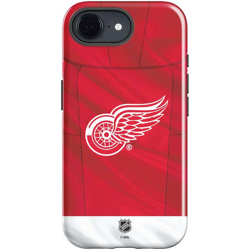 NHL Detroit Red Wings Home Jersey iPhone 16e Impact Case