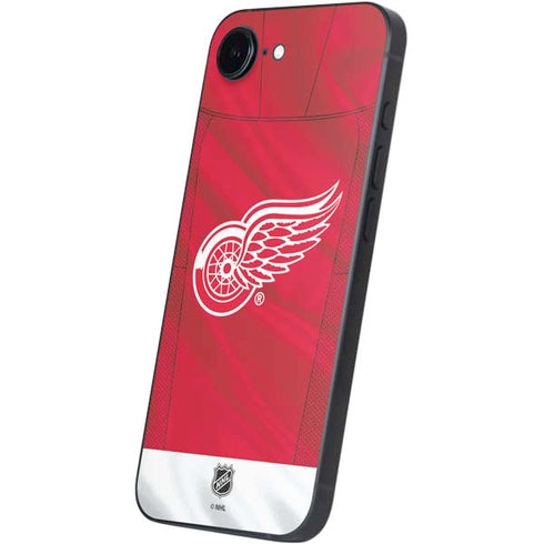 NHL Detroit Red Wings Home Jersey iPhone 16e Skin