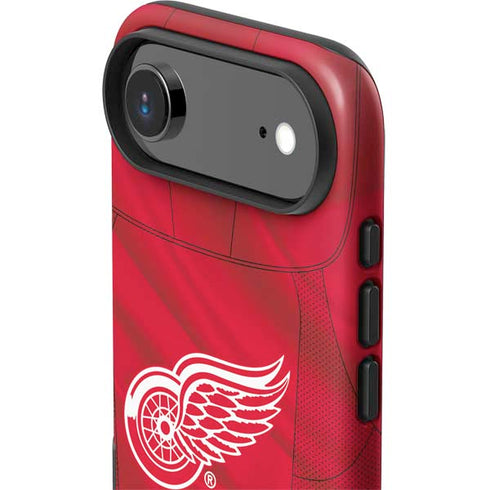 NHL Detroit Red Wings Home Jersey iPhone 17 Air Impact Case