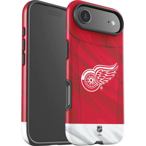 NHL Detroit Red Wings Home Jersey iPhone 17 Air Impact Case