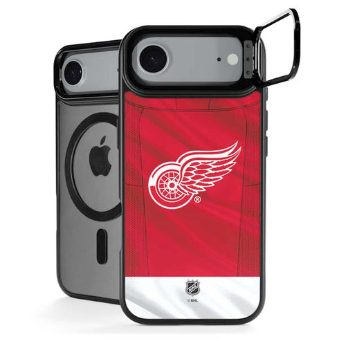 NHL Detroit Red Wings Home Jersey iPhone 17 Air Kickstand Case
