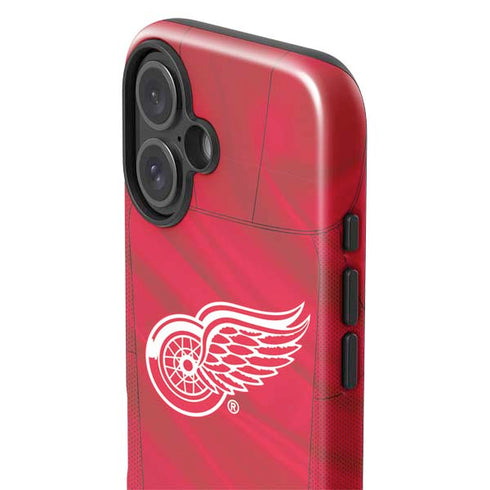 NHL Detroit Red Wings Home Jersey iPhone 17 Impact Case