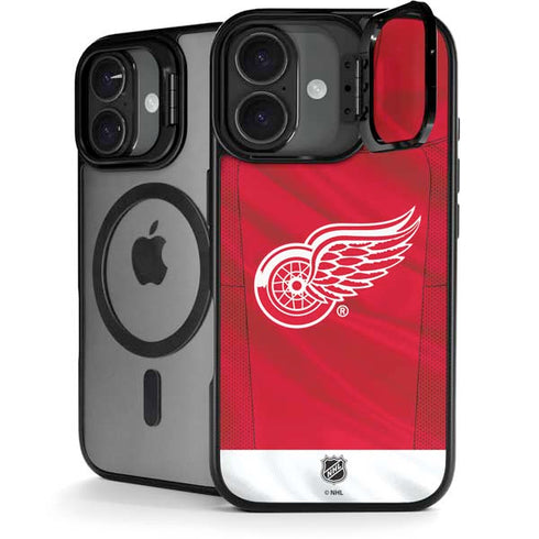 NHL Detroit Red Wings Home Jersey iPhone 17 Kickstand Case