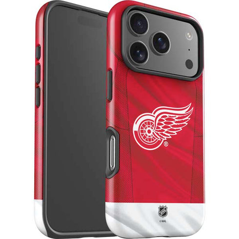 NHL Detroit Red Wings Home Jersey iPhone 17 Pro Max Impact Case