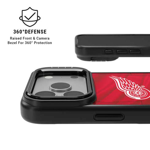NHL Detroit Red Wings Home Jersey iPhone 17 Pro Max Kickstand Case