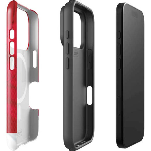 NHL Detroit Red Wings Home Jersey iPhone 17 Pro Max Magsafe Impact Case