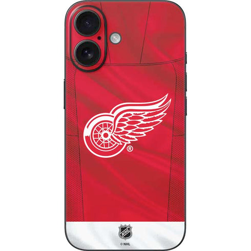 NHL Detroit Red Wings Home Jersey iPhone 17 Skin